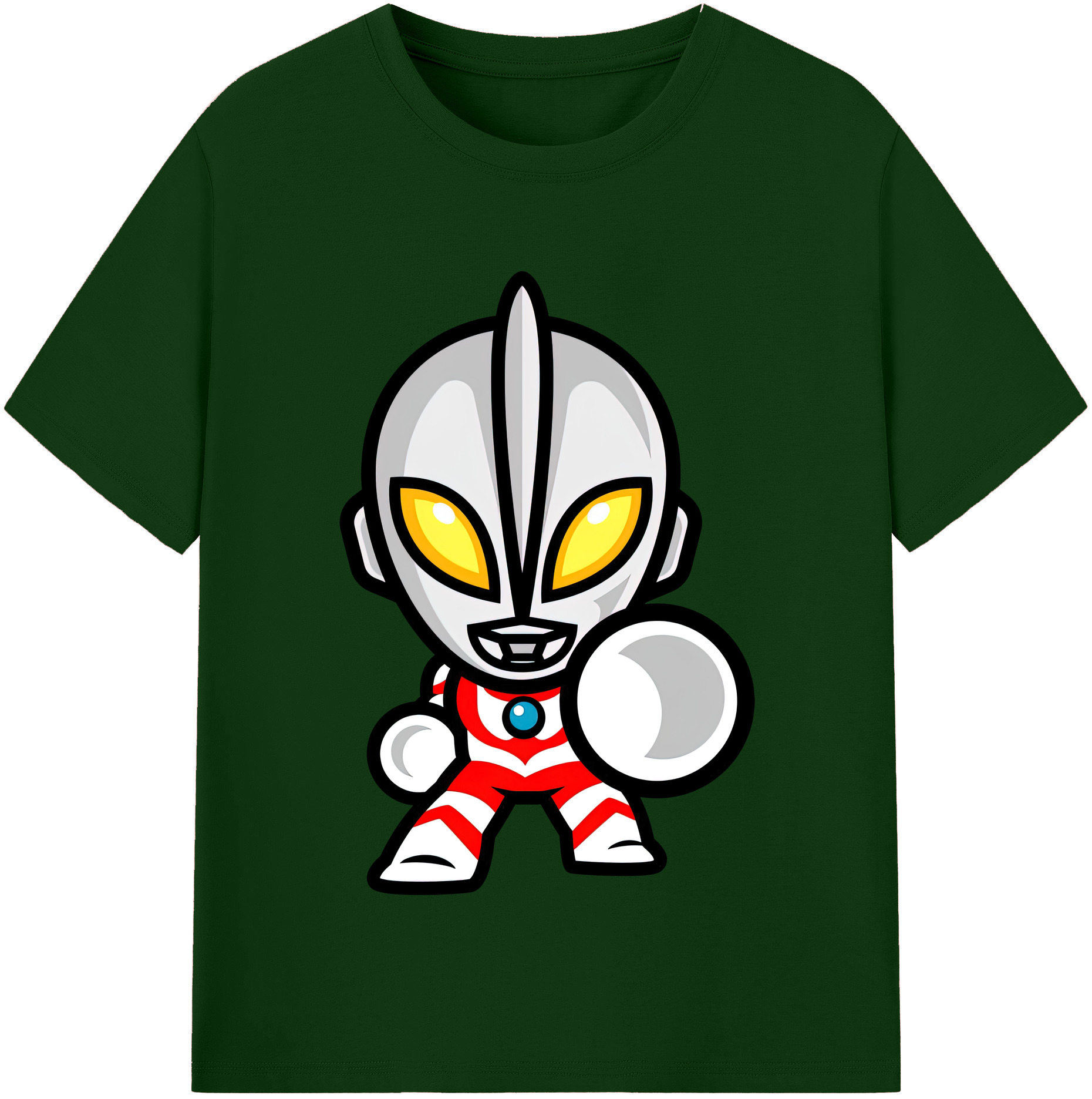 （画像用） ウルトラマン Ultraman 綿100％半袖Tシャツ（フロントプリント）